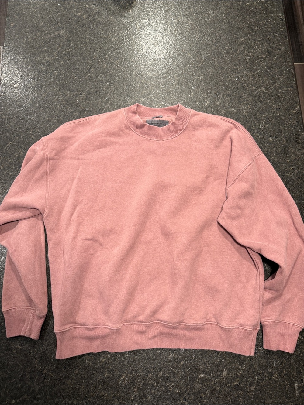 Abercrombie Oversized Essentials Crewneck